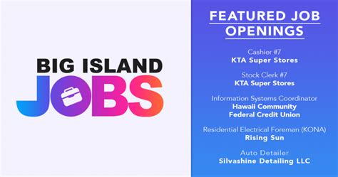 Big island jobs hilo. Things To Know About Big island jobs hilo. 